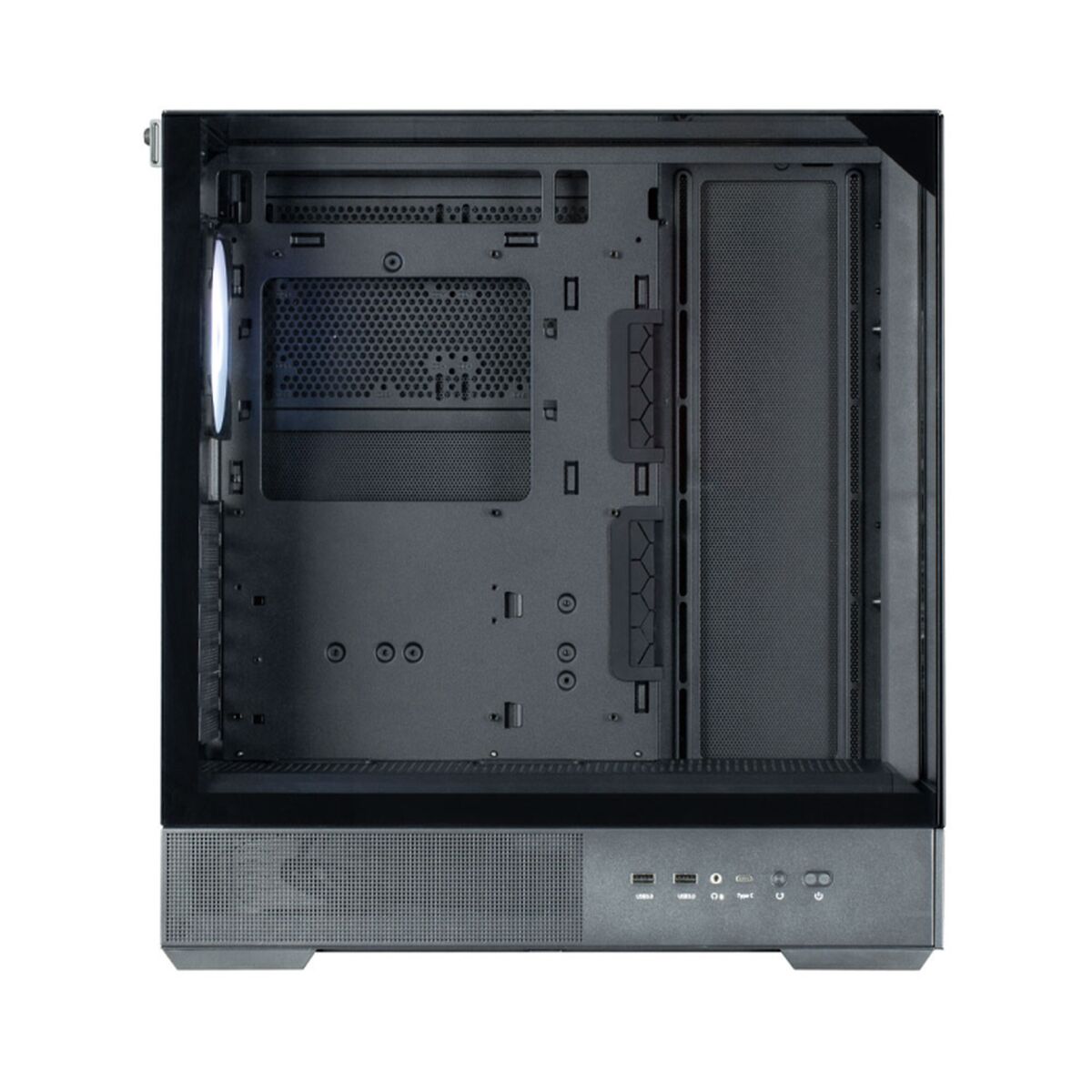 Caja Semitorre ATX Zalman P40 PRISM BLACK Negro
