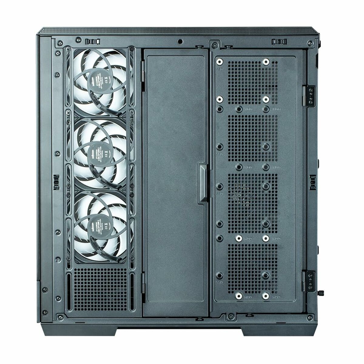 Caja Semitorre ATX Zalman P50 DS BLACK Negro