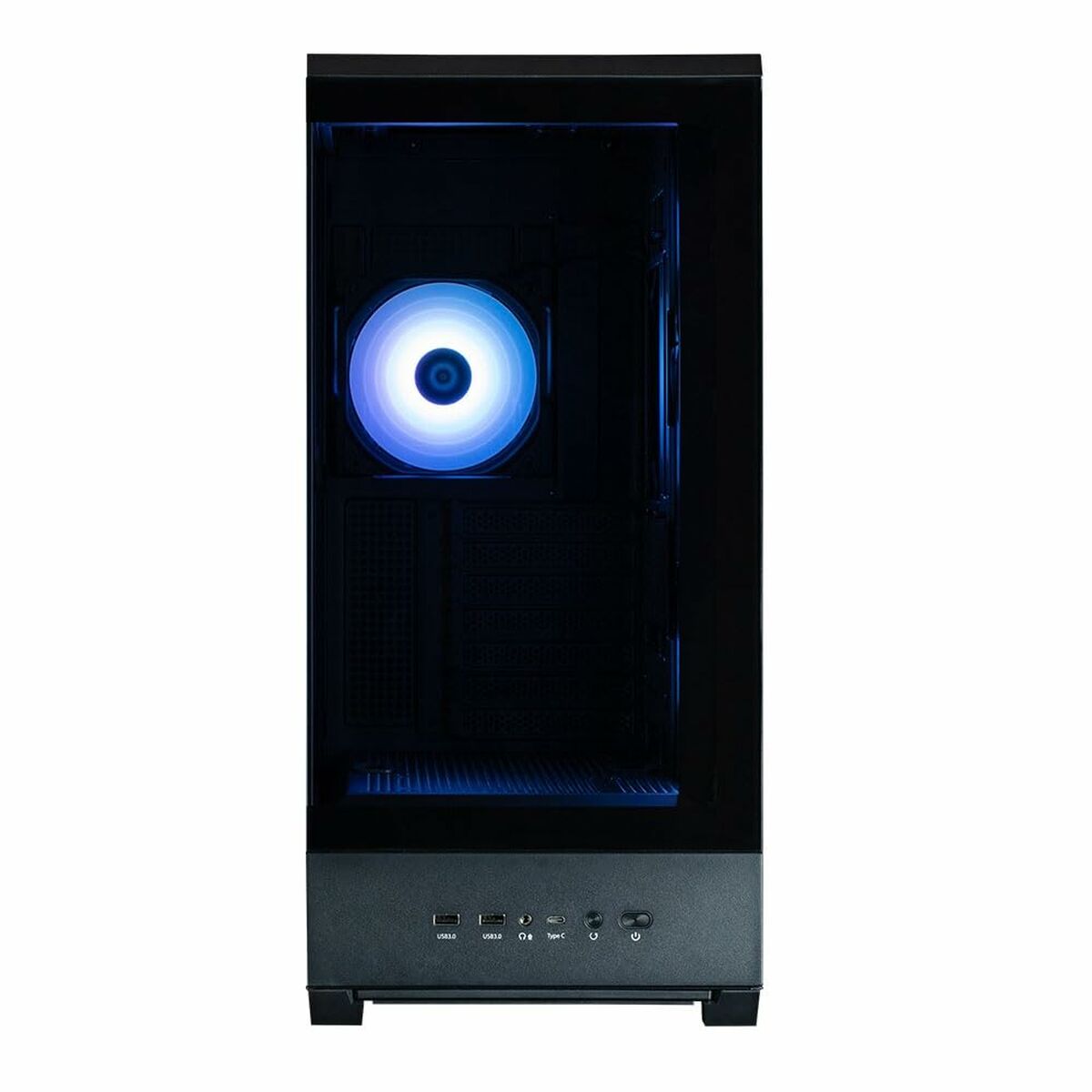 Caja Semitorre ATX Zalman P50 DS BLACK Negro