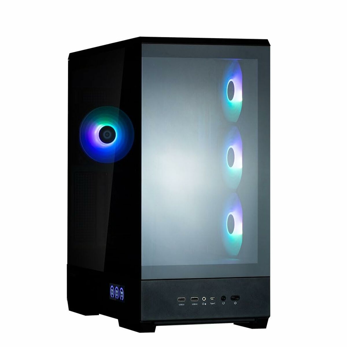 Caja Semitorre ATX Zalman P50 DS BLACK Negro