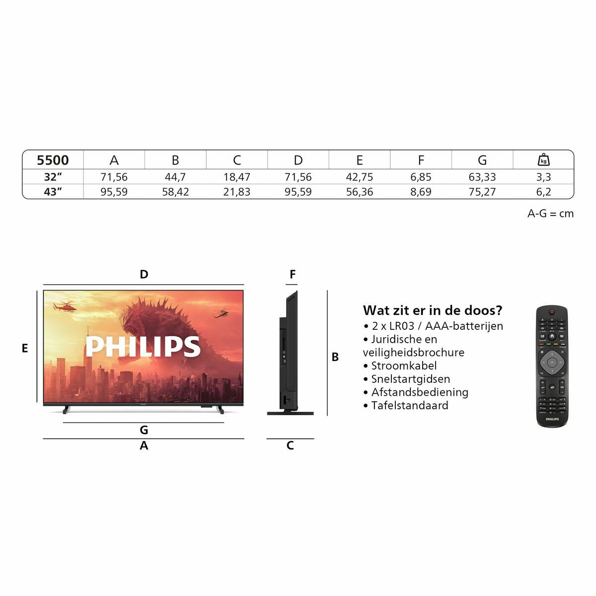 Smart TV Philips 32PHS5500/12