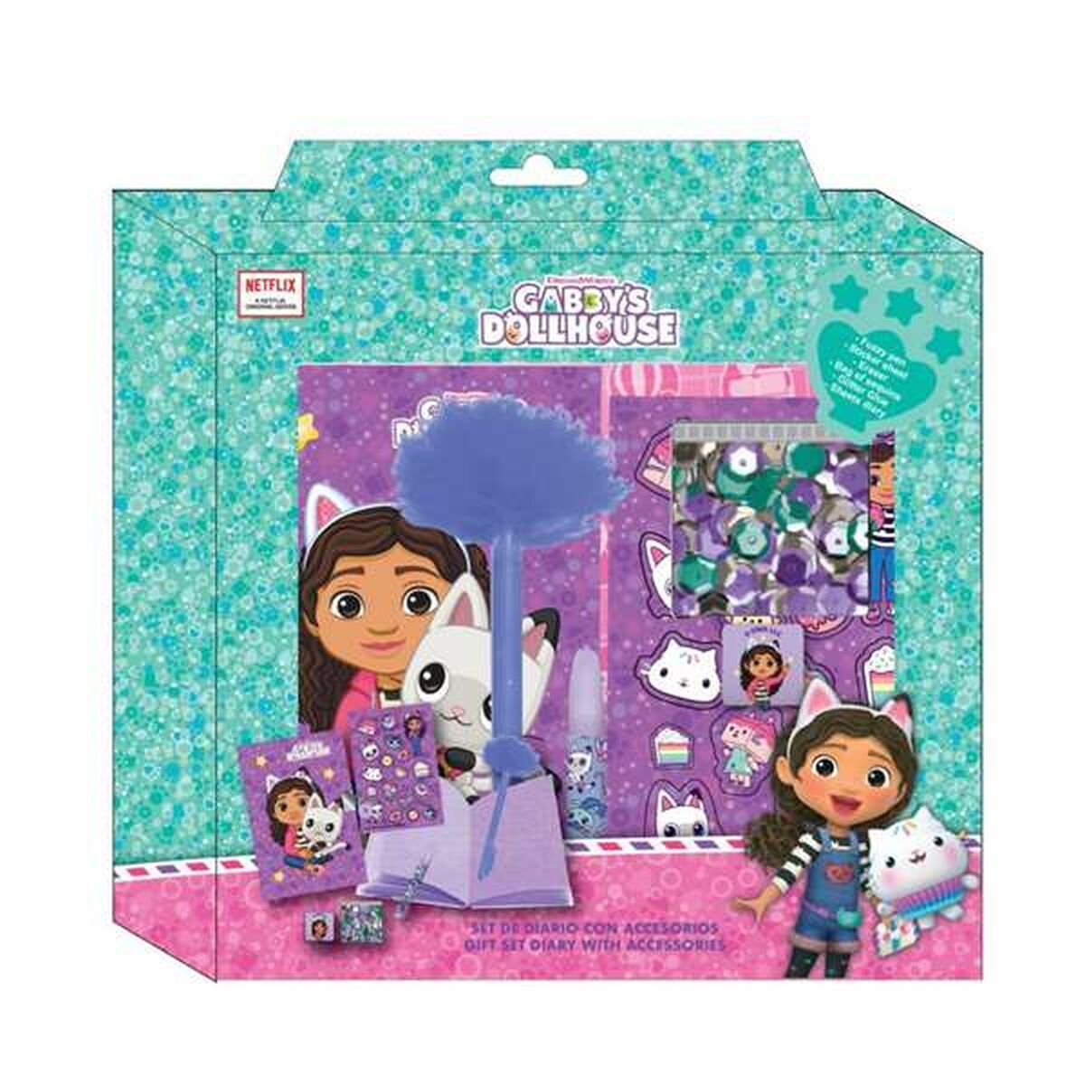 Set de Papelería Gabby's Dollhouse Multicolor