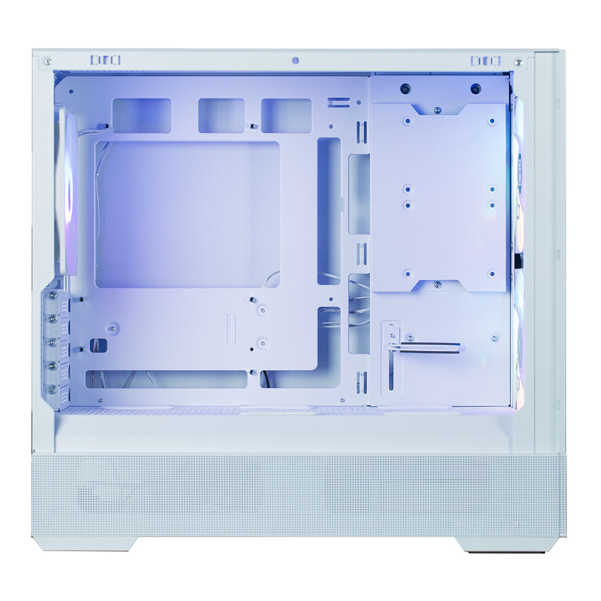 Caja Semitorre Micro ATX / Mini ITX / ATX Zalman P30 AIR WHITE Blanco
