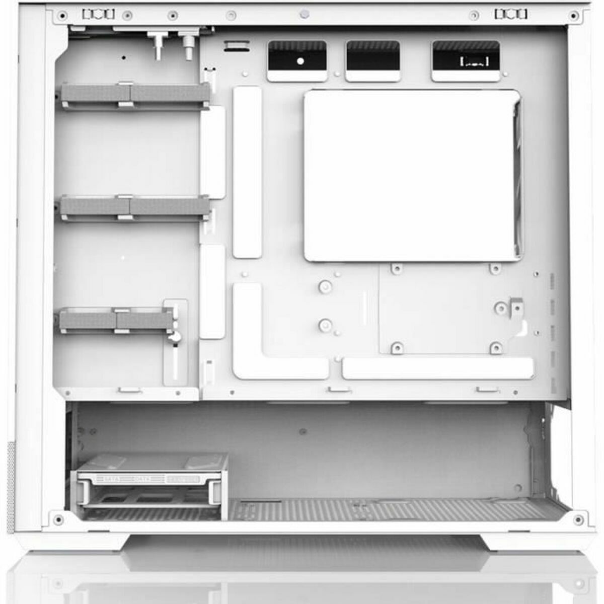 Caja Semitorre Micro ATX / Mini ITX / ATX Zalman P30 AIR WHITE Blanco