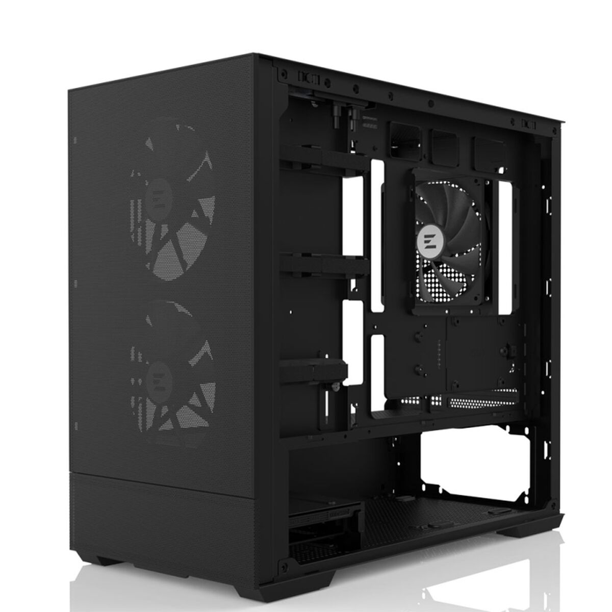 Caja Semitorre Micro ATX / Mini ITX / ATX Zalman P30 AIR BLACK Negro