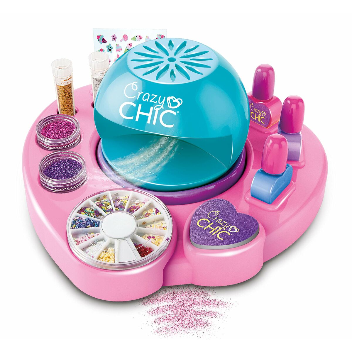 Set de Maquillaje Infantil Clementoni COOL NAILS 38,5 x 28,5 x 7,8 cm