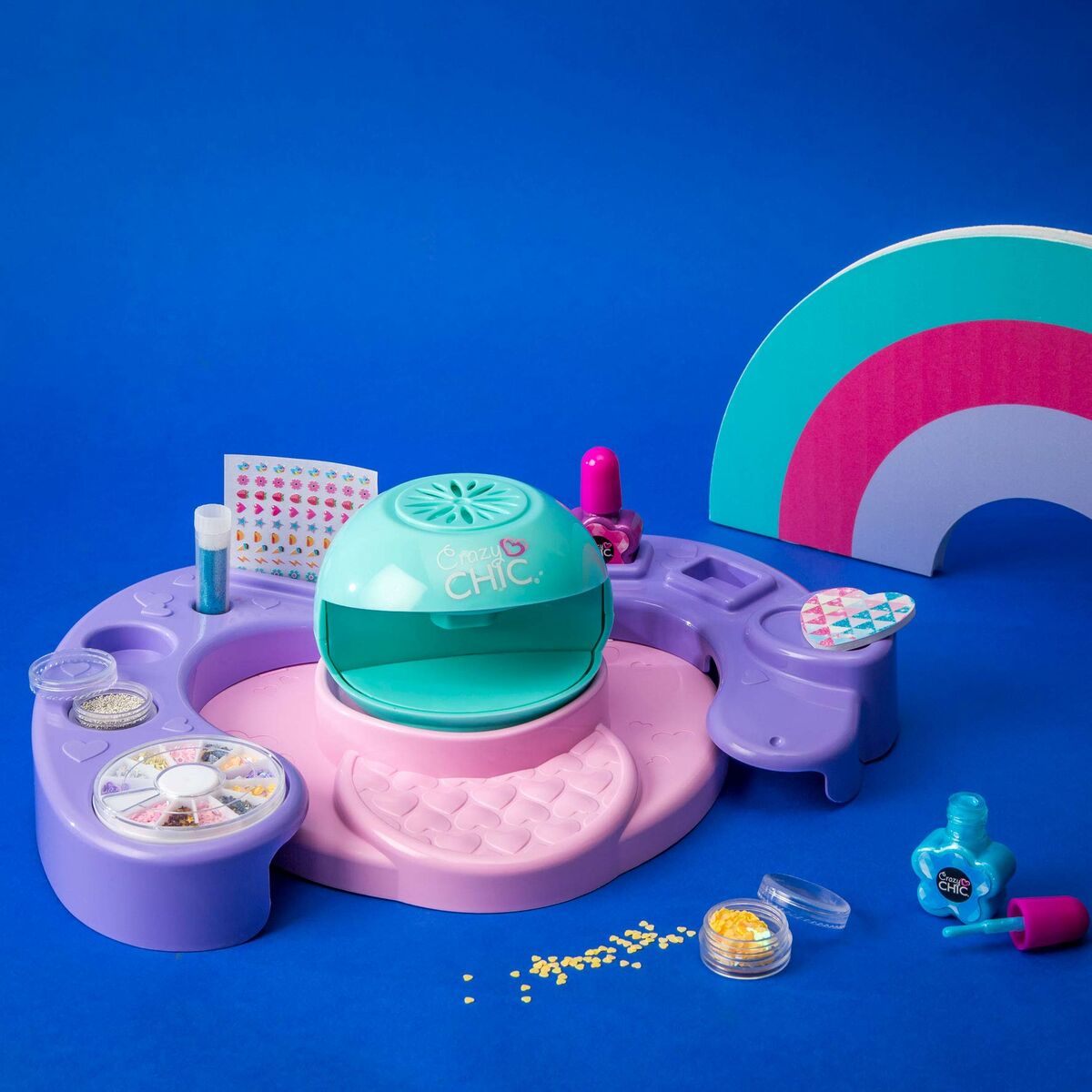 Set de Maquillaje Infantil Clementoni COOL NAILS 38,5 x 28,5 x 7,8 cm