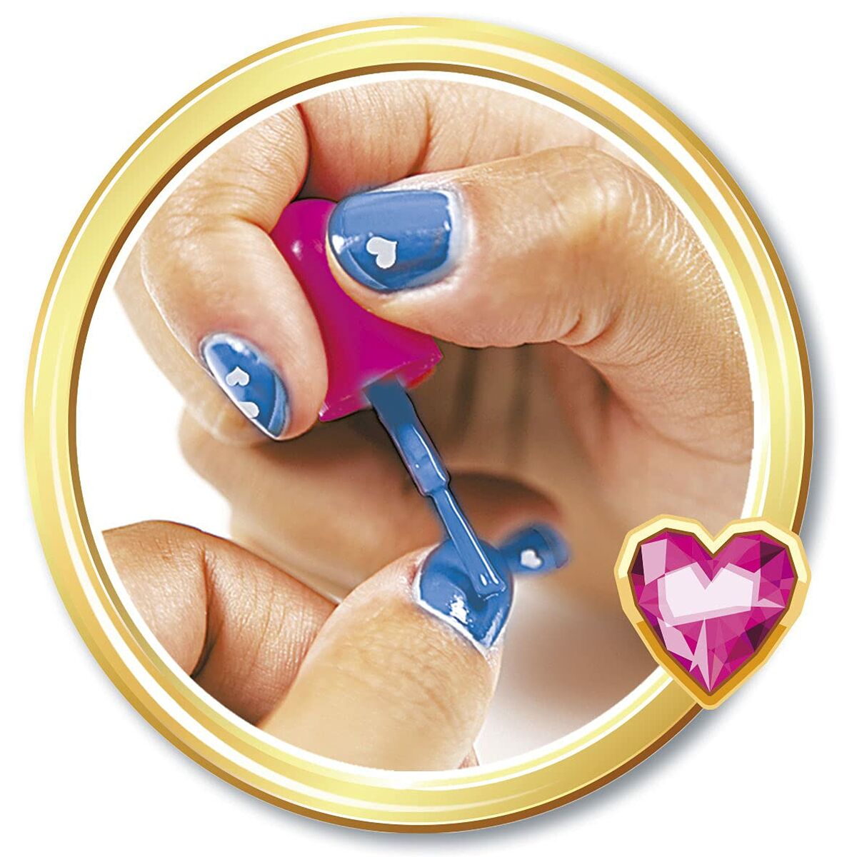 Set de Maquillaje Infantil Clementoni COOL NAILS 38,5 x 28,5 x 7,8 cm