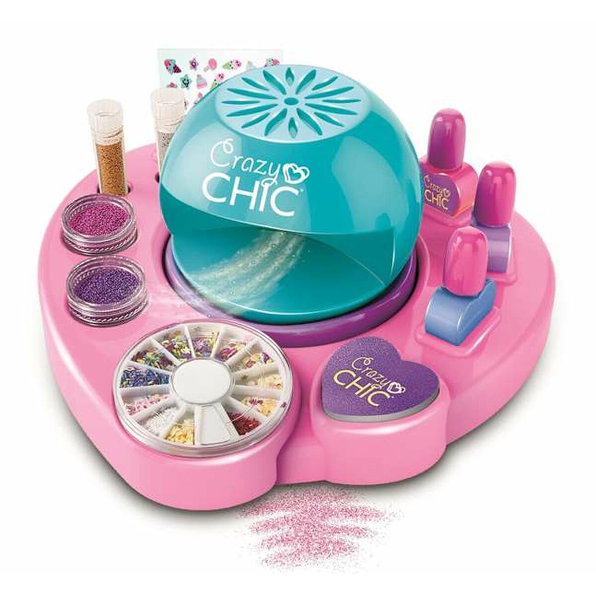 Set de Maquillaje Infantil Clementoni COOL NAILS 38,5 x 28,5 x 7,8 cm