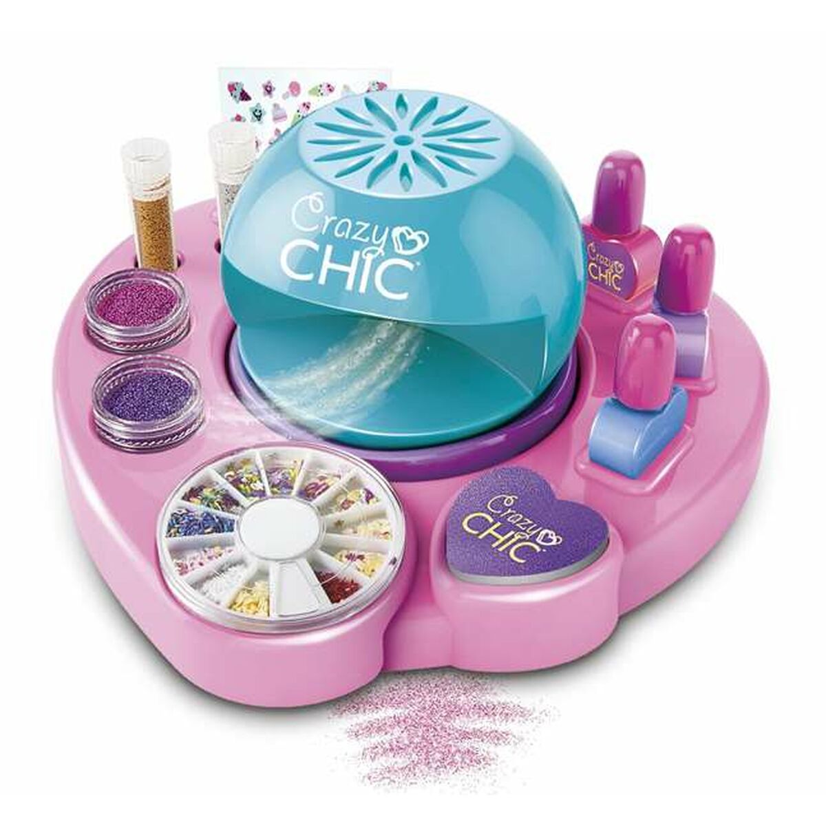 Set de Maquillaje Infantil Clementoni COOL NAILS 38,5 x 28,5 x 7,8 cm