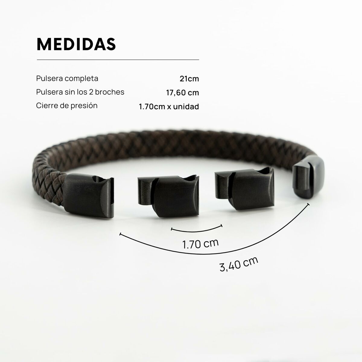 Pulsera Hombre Radiant RH000294 Negro