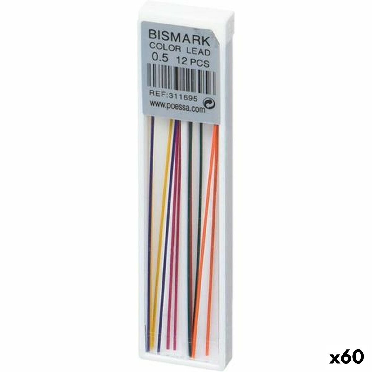 Recambio de mina Bismark 0,5 mm (60 unidades)