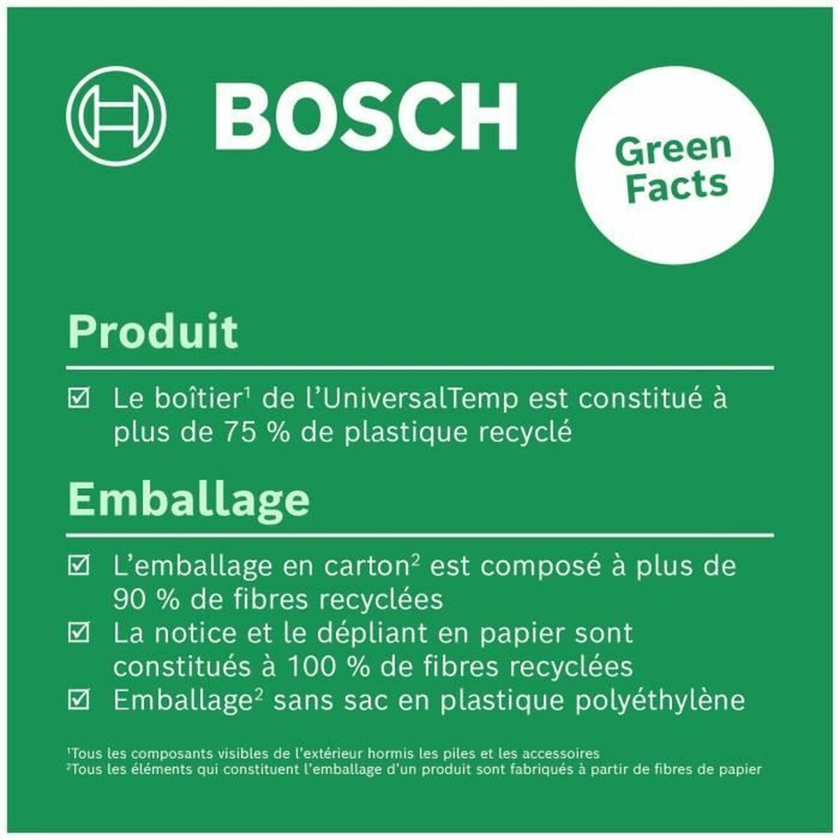Termómetro ambiental BOSCH