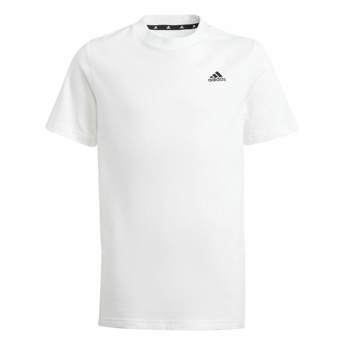 Camiseta de Manga Corta Infantil Adidas U Sl Blanco