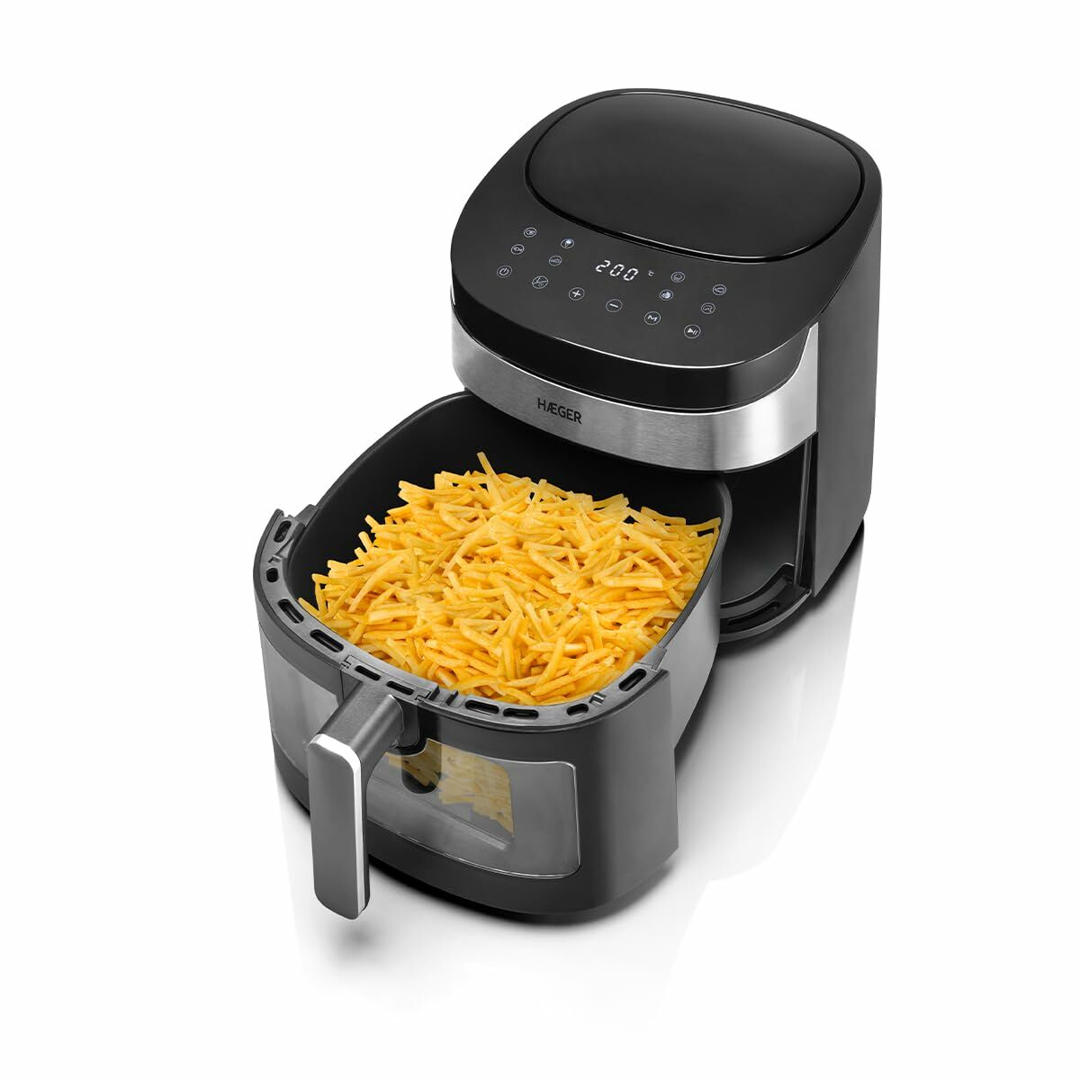 Freidora de Aire Haeger AF-D80.008A Negro 1800 W 8 L