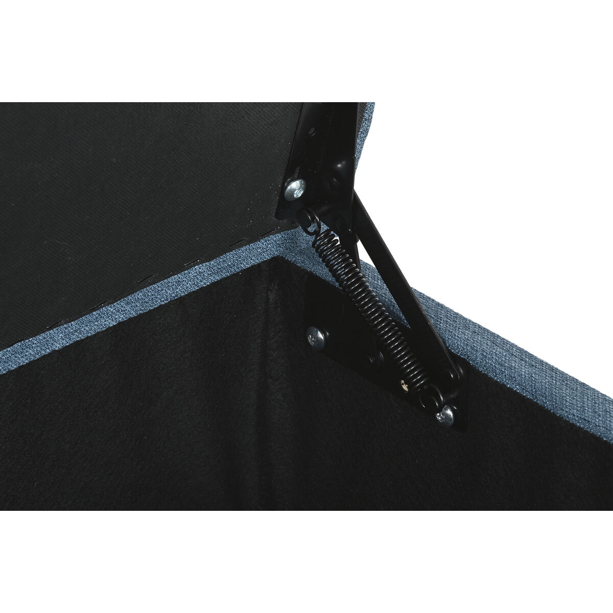 Reposapiés Home ESPRIT Azul Urbano 70 X 50 X 40 CM