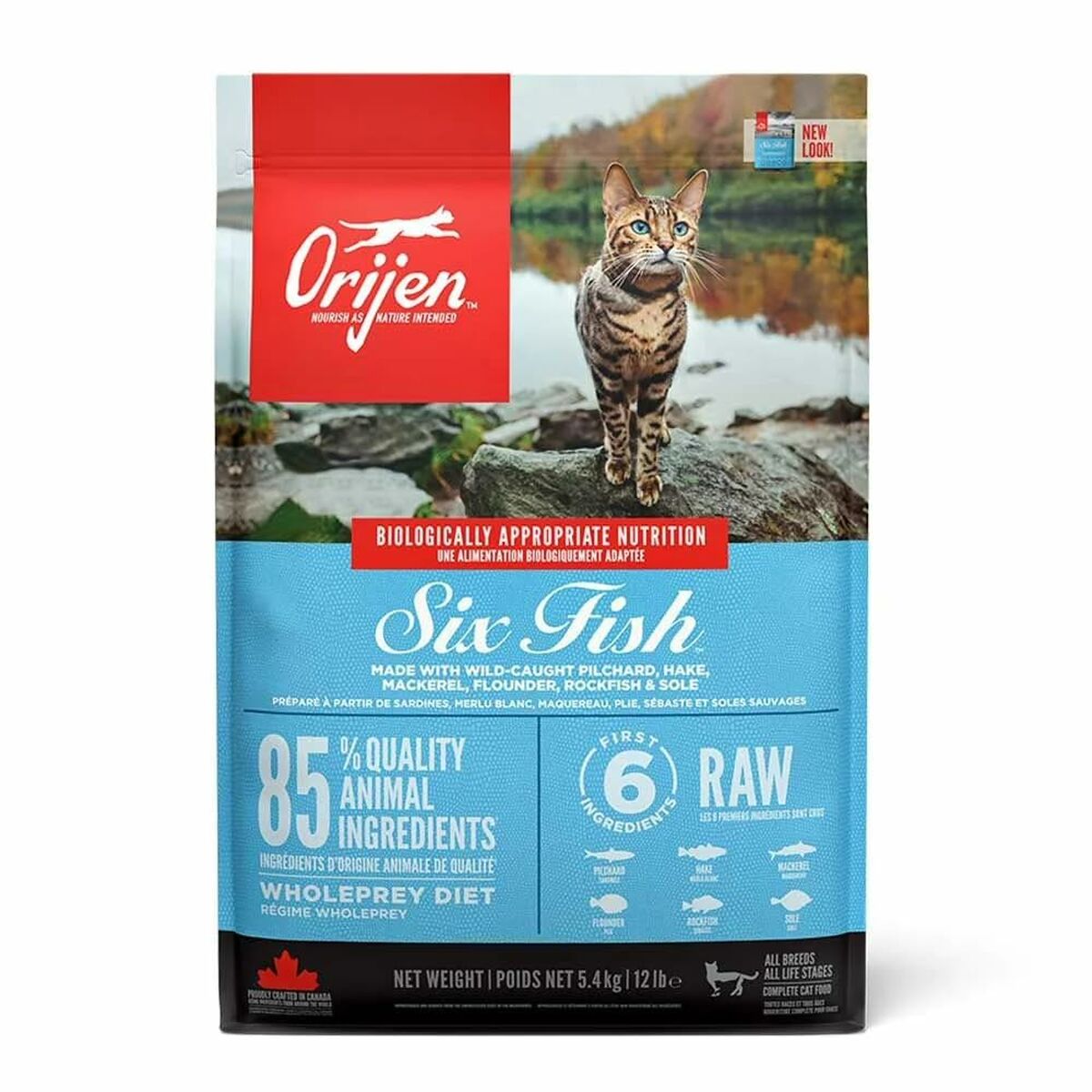 Comida para gato Orijen Pescado 1,8 kg