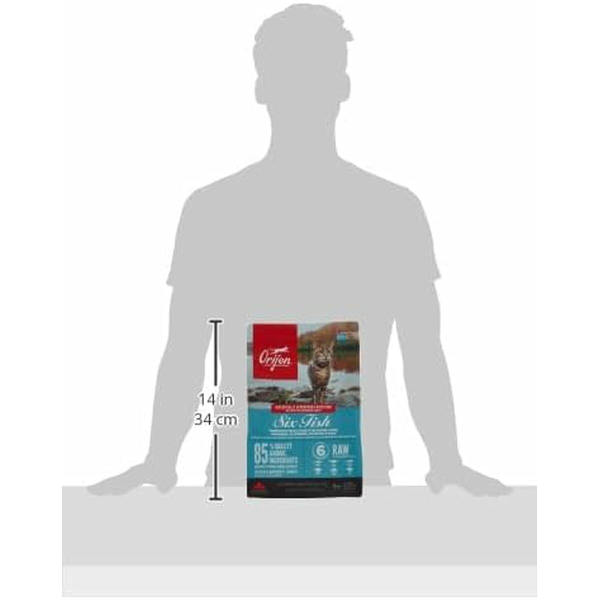 Comida para gato Orijen Pescado 1,8 kg