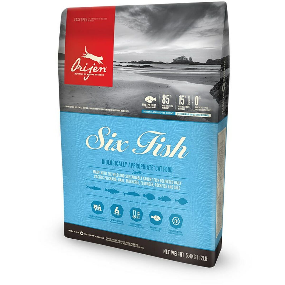 Comida para gato Orijen Pescado 1,8 kg