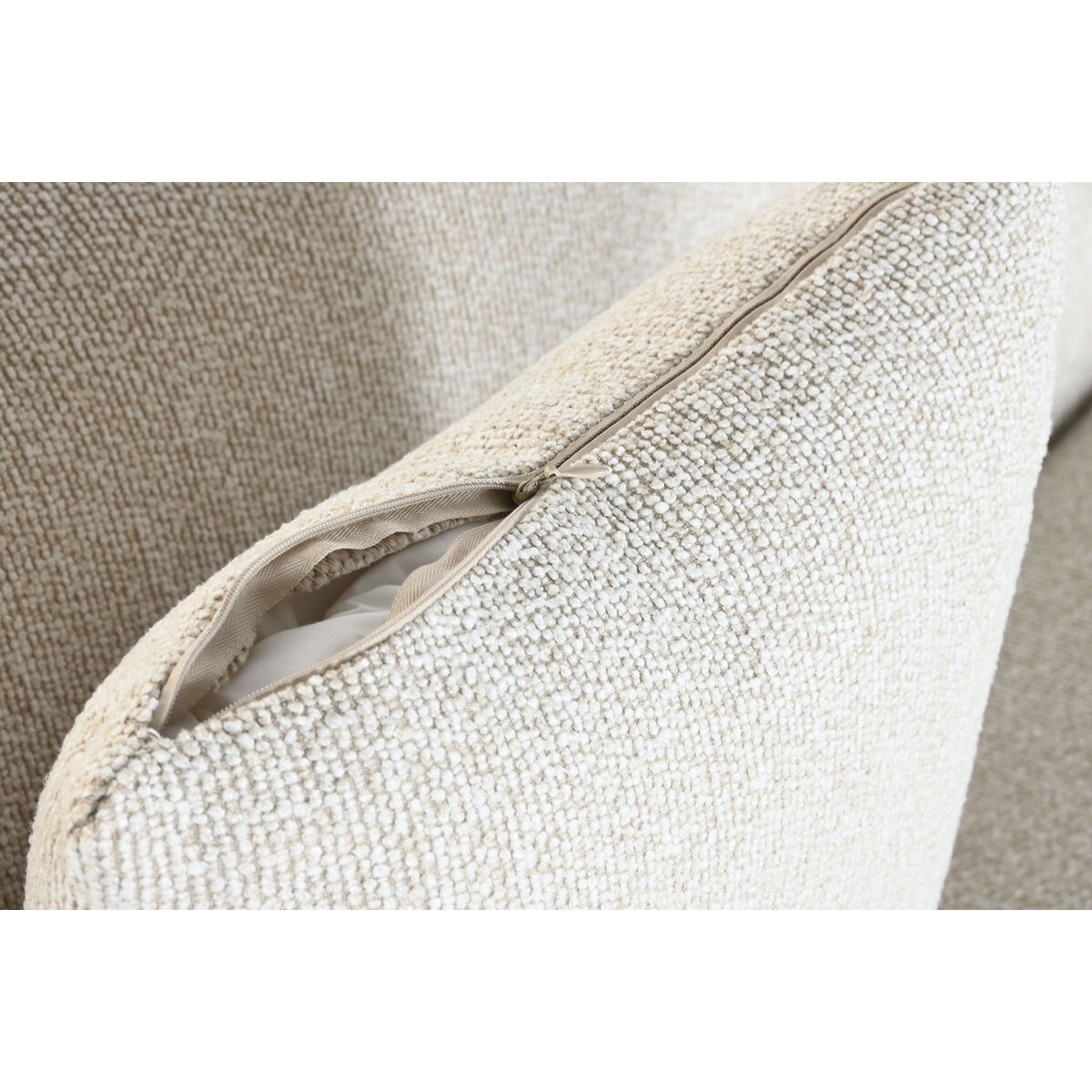 Sofá Home ESPRIT Blanco Scandi 196 X 94,5 X 71 CM