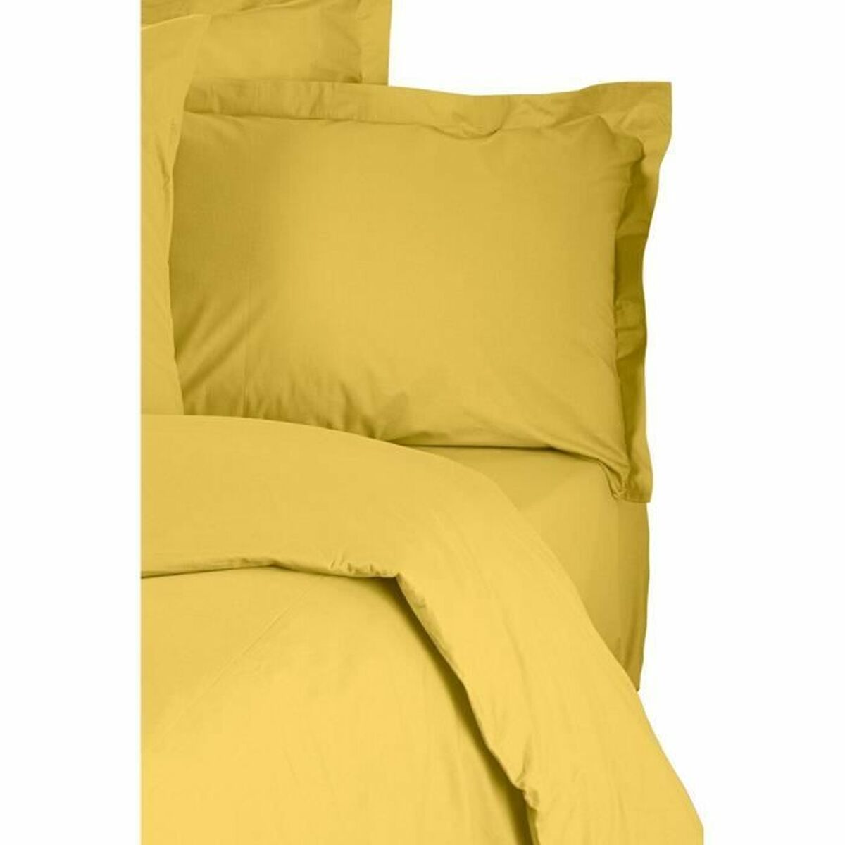Juego de funda nórdica Amarillo Cama de 200 3 Piezas
