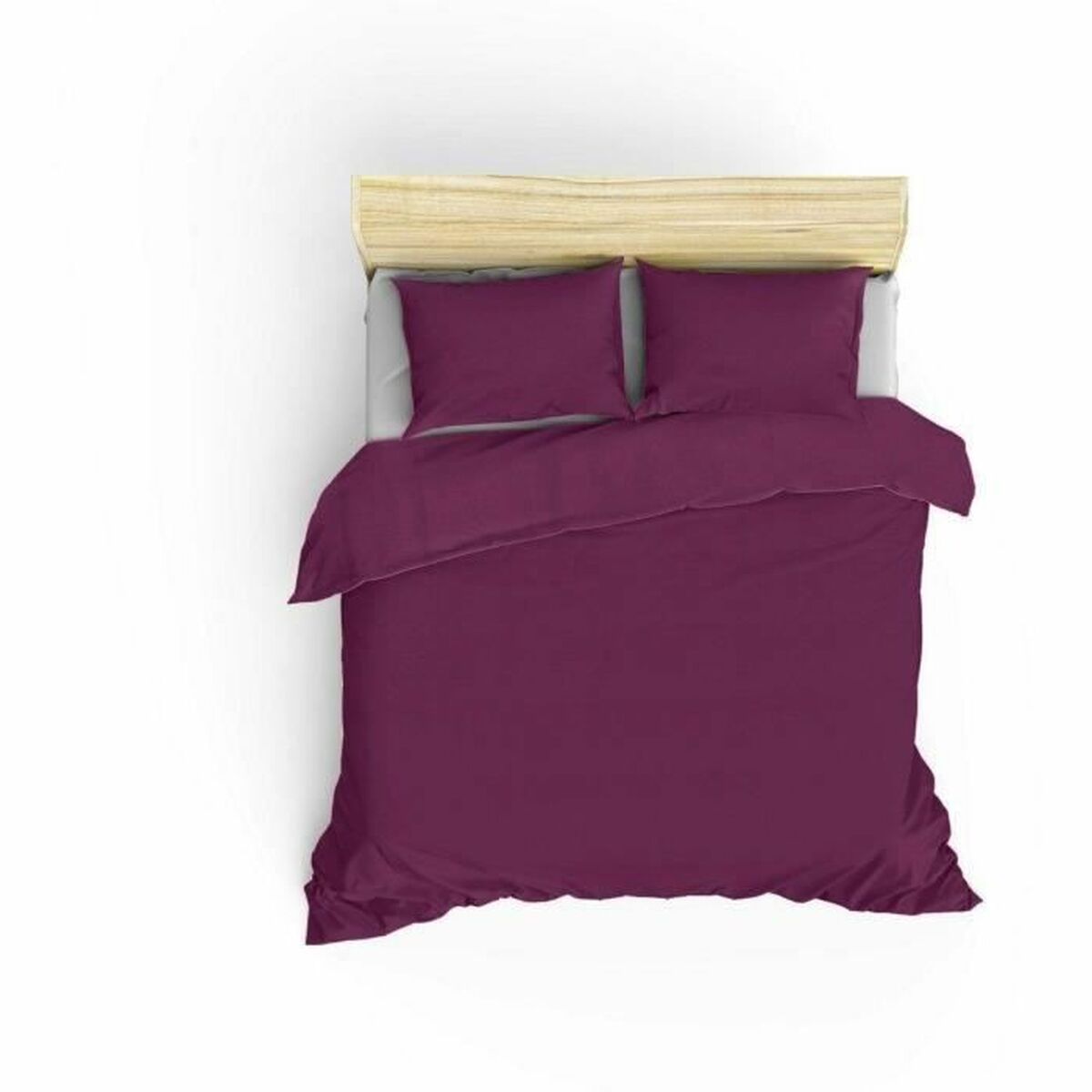 Juego de funda nórdica Morado Cama de 200 3 Piezas