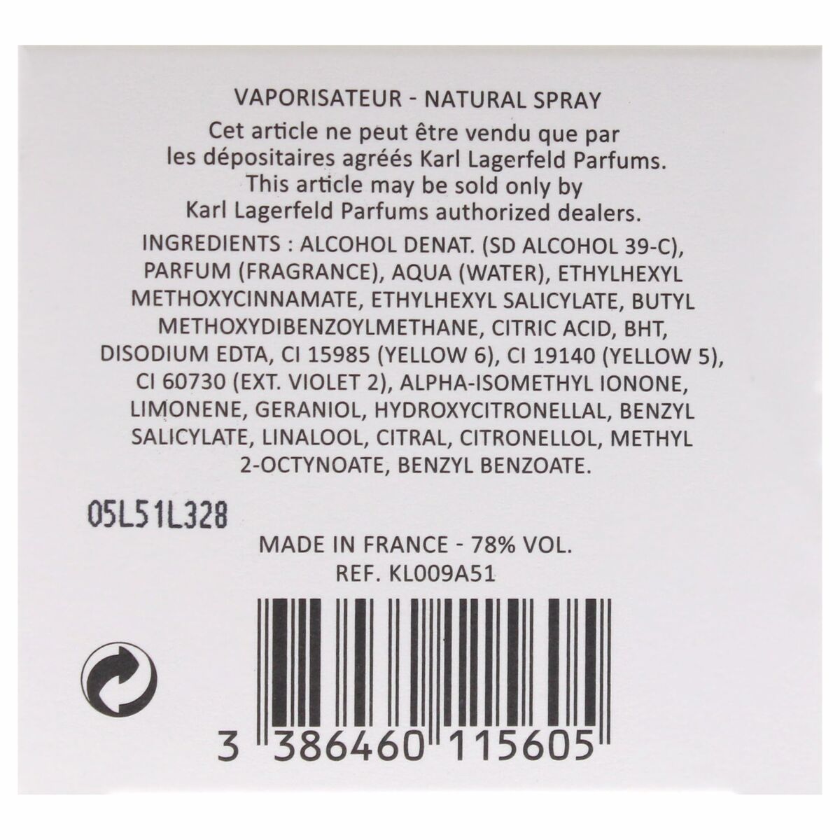 Perfume Mujer Karl Lagerfeld Karl Paris 21 Rue Saint-Guillaume