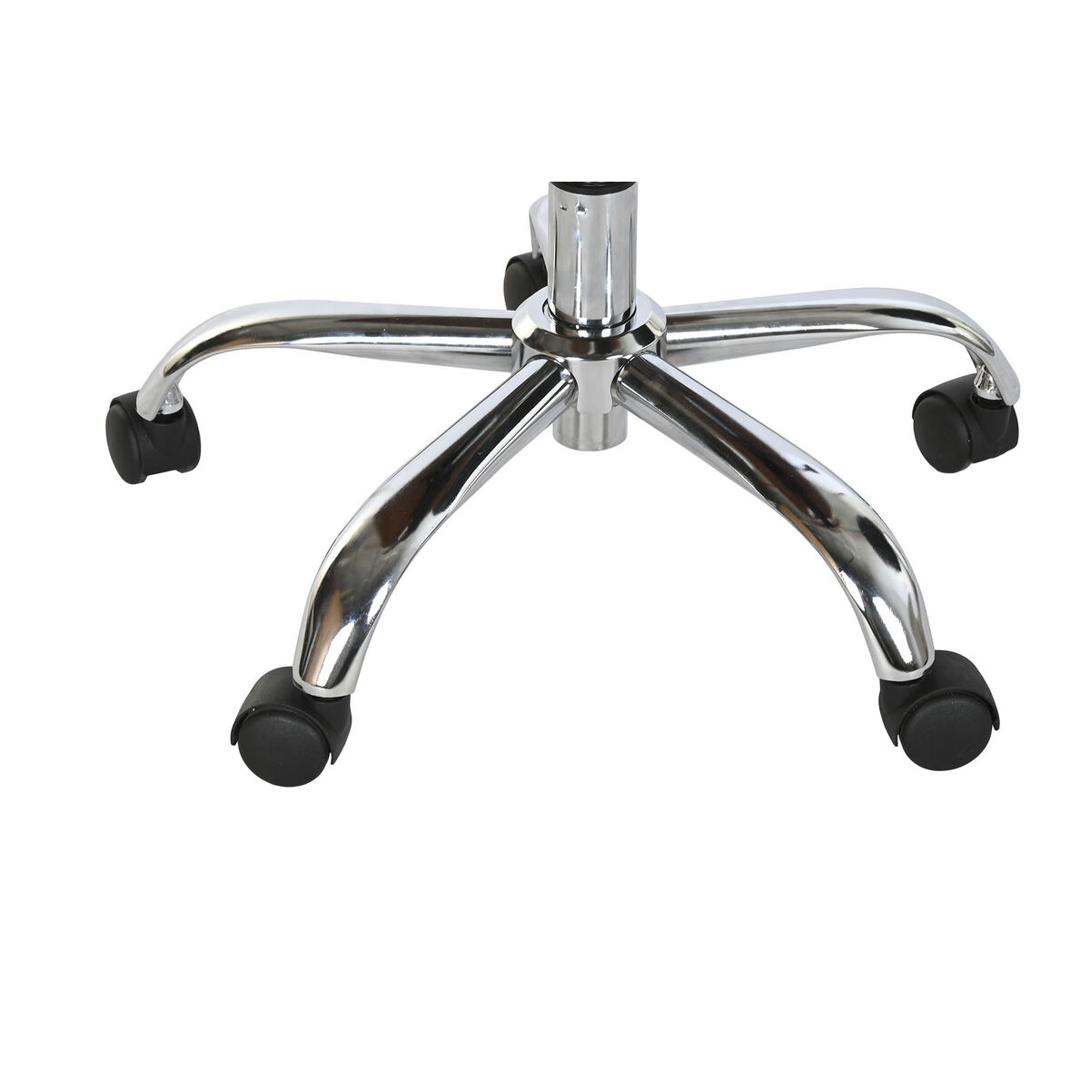 Silla de Oficina Home ESPRIT Marrón Gris Plateado