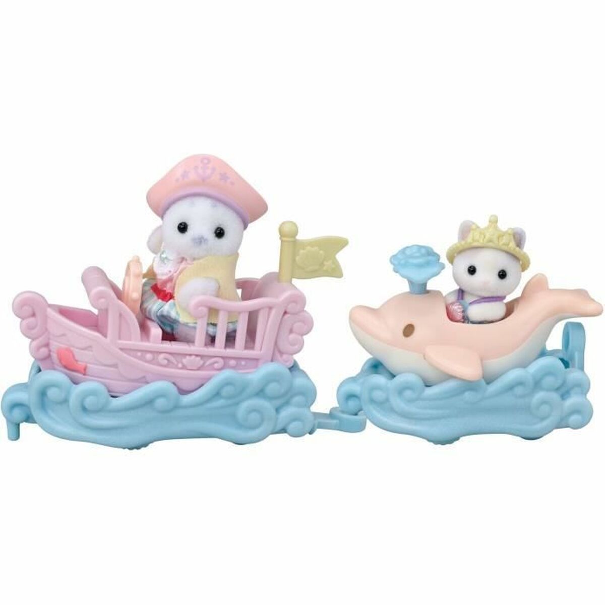 Playset Sylvanian Families Amusement Park Ride - Ride the Waves Multicolor