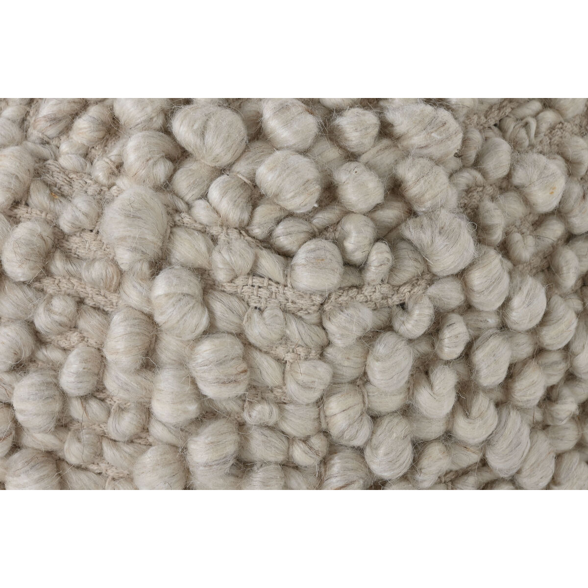 Reposapiés Home ESPRIT Beige 45 x 45 x 45 cm