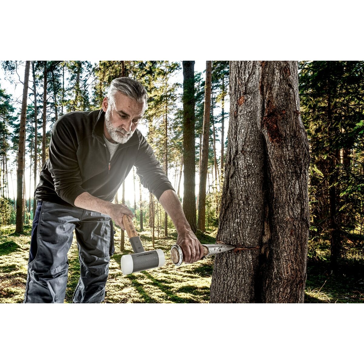 Maza de Goma Halder Supercraft 25 mm Anti rebote