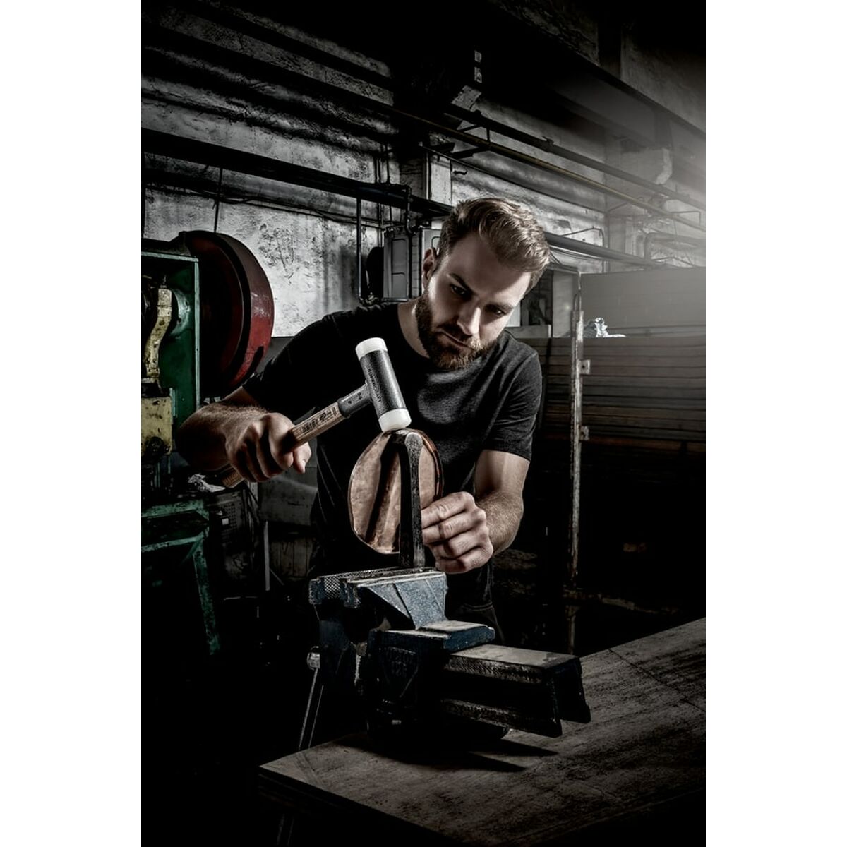 Maza de Goma Halder Supercraft 25 mm Anti rebote