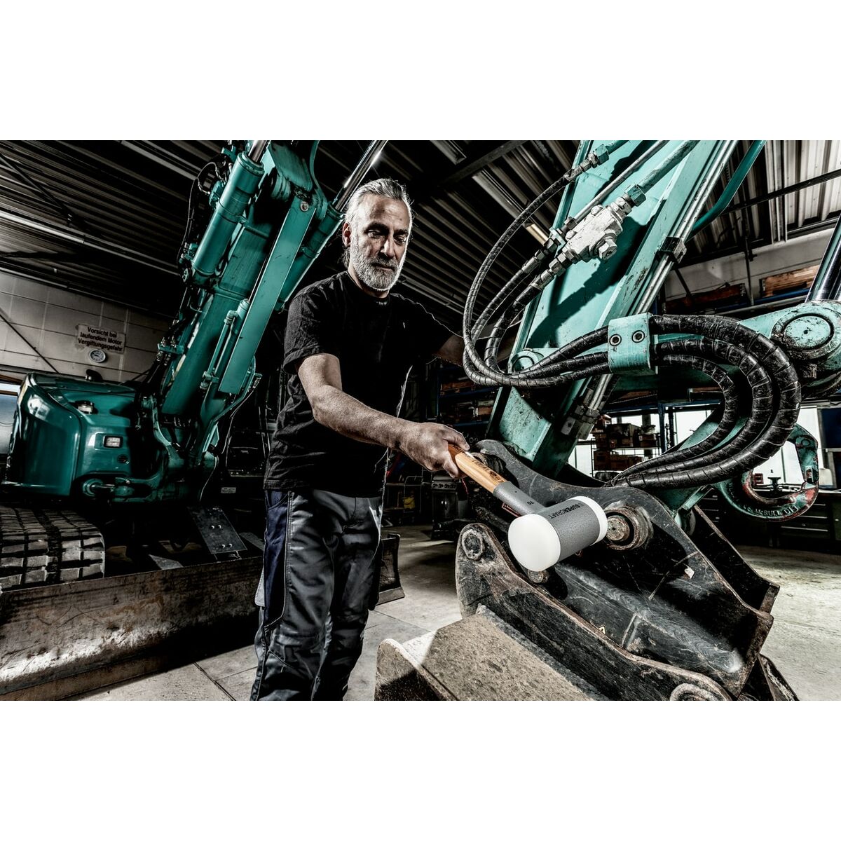 Maza de Goma Halder Supercraft 25 mm Anti rebote