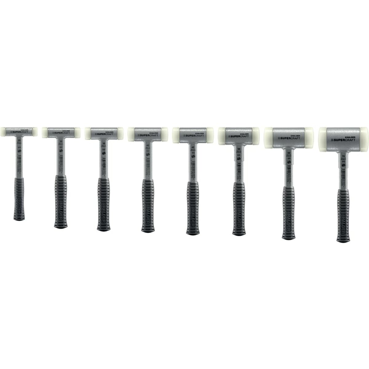 Maza de Goma Halder Supercraft 25 mm Anti rebote