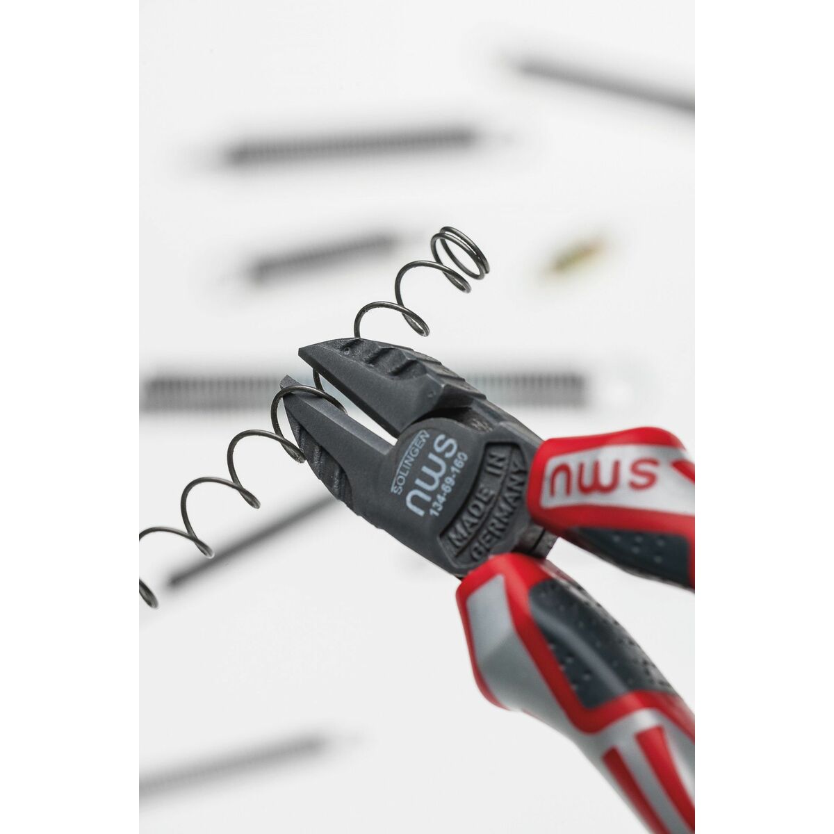 Alicates de corte diagonal NWS Serie 69 5 mm 8 mm 2,5 mm 100 mm 14,5 cm