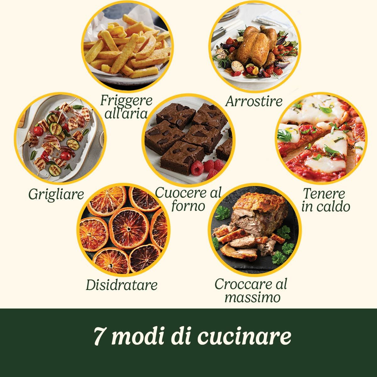 Freidora de Aire Cuisinart Negro 2400 W