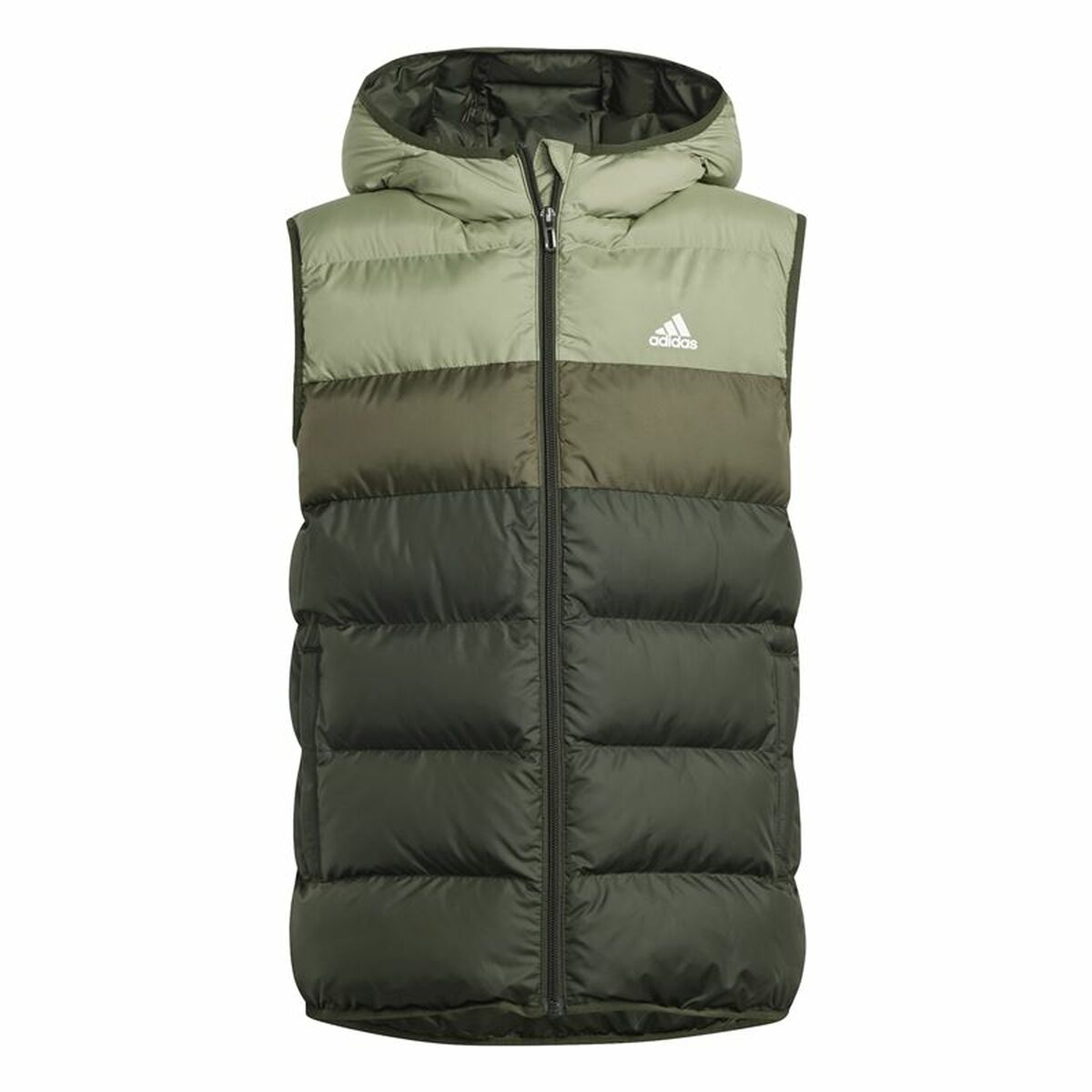 Chaleco Deportivo Unisex Adidas Synthetic Down Verde