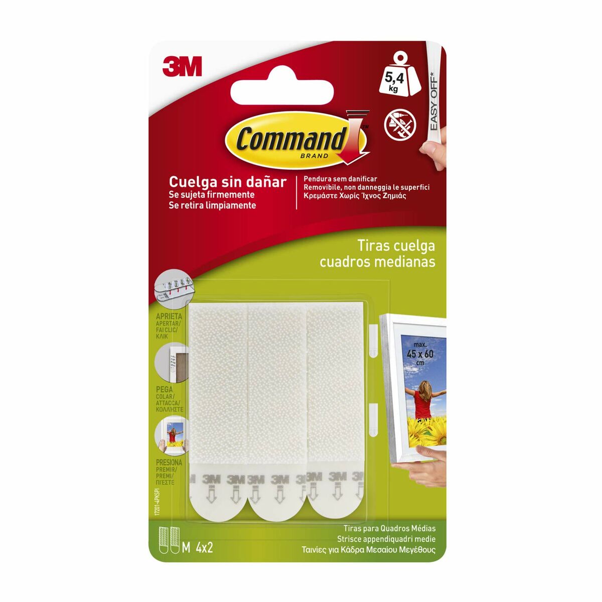 Mochila Escolar 3M 7100127044 Blanco (4 Unidades)