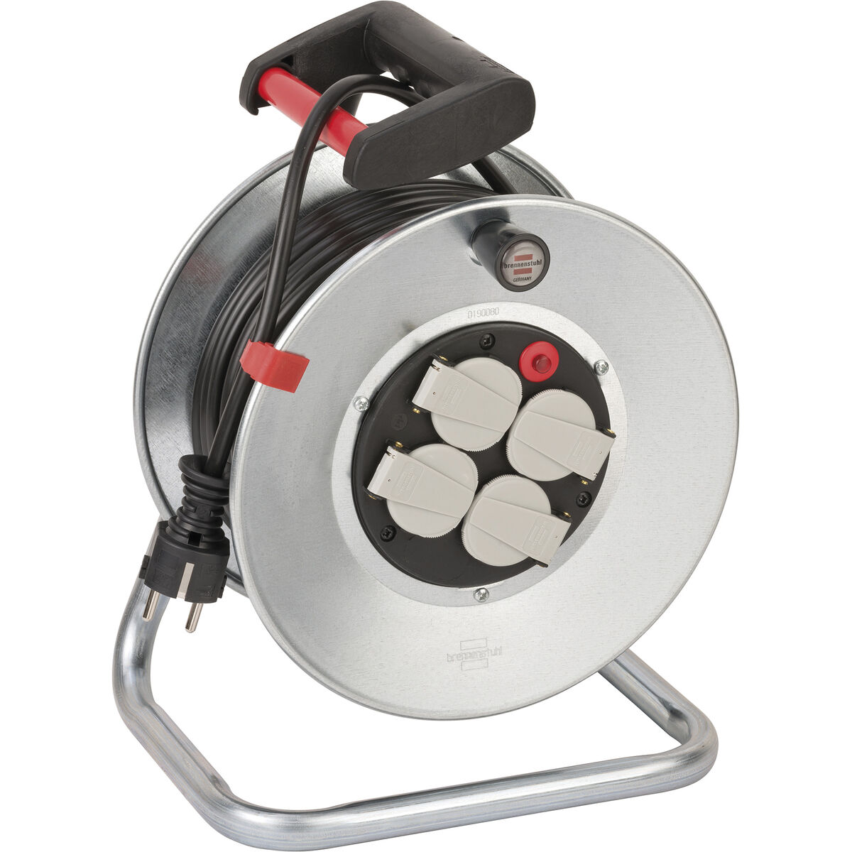 Enrollacables Brennenstuhl Garant® S 4 E IP20 H05VV-F 50 m 3 x 1,5 mm 4 Enchufes