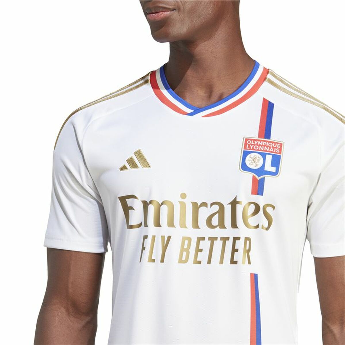 Camiseta de Fútbol Adidas Olympique de Lyon Jsy (S)