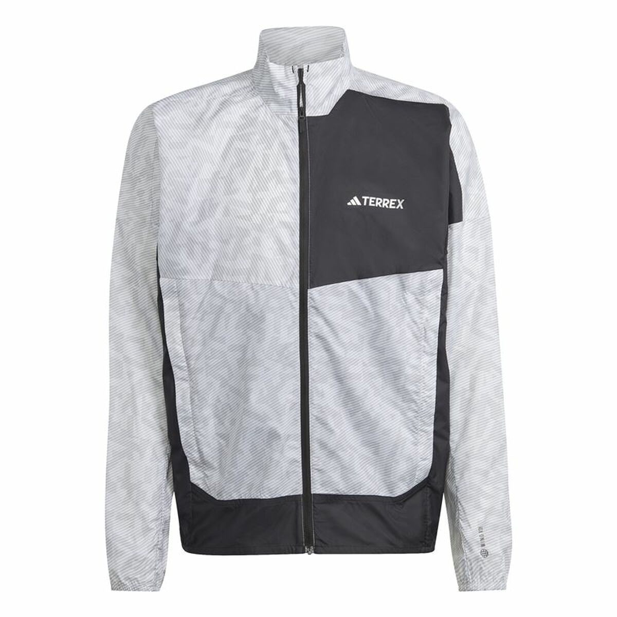 Chaqueta Cortavientos Adidas Trail Wind Blanco