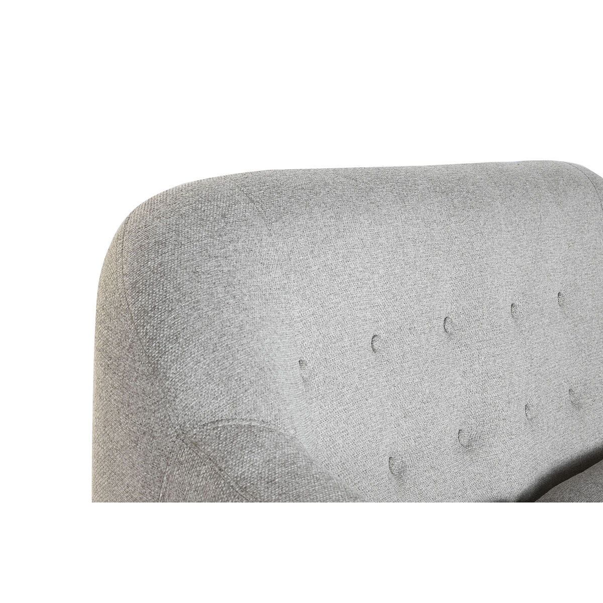 Sofá Home ESPRIT Gris Crema Natural Scandi 146 x 84 x 82 cm