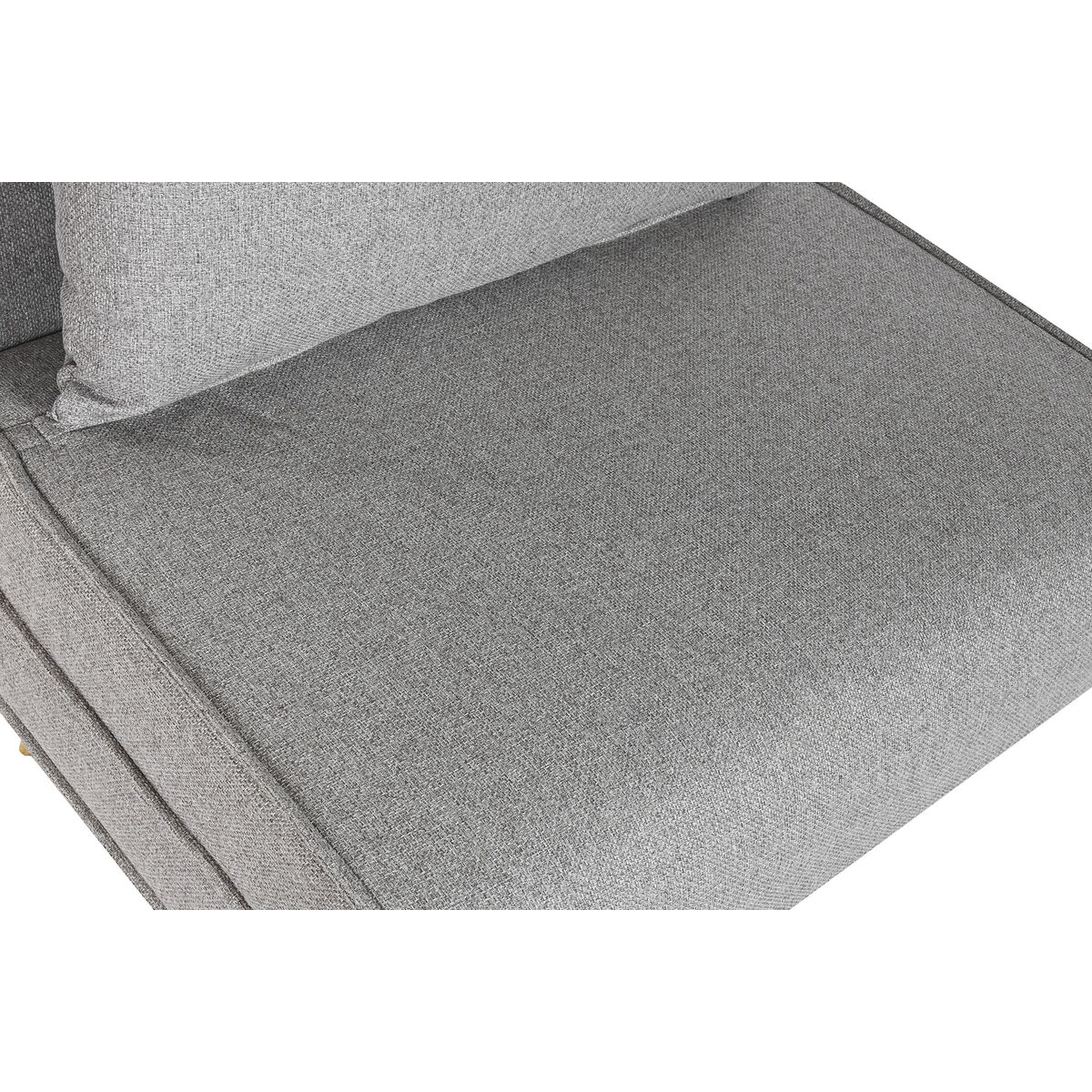 Sofá Cama Home ESPRIT Gris Crema Scandi 90 x 90 x 84 cm