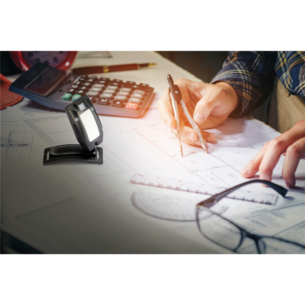 Linterna Frontal LED Recargable y Ajustable Velamp 2 W 150 Lm