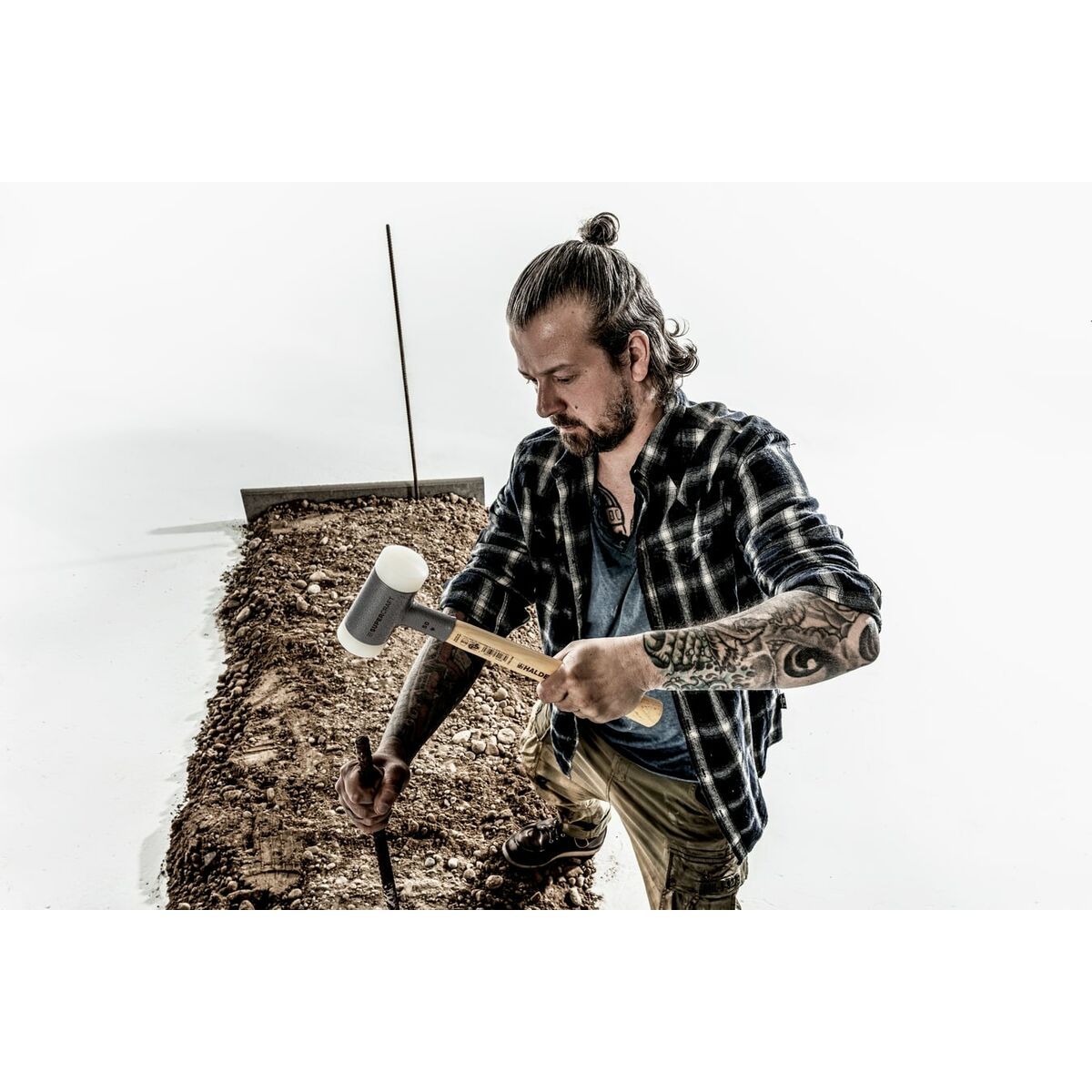 Maza de Goma Halder Supercraft 20 mm Anti rebote