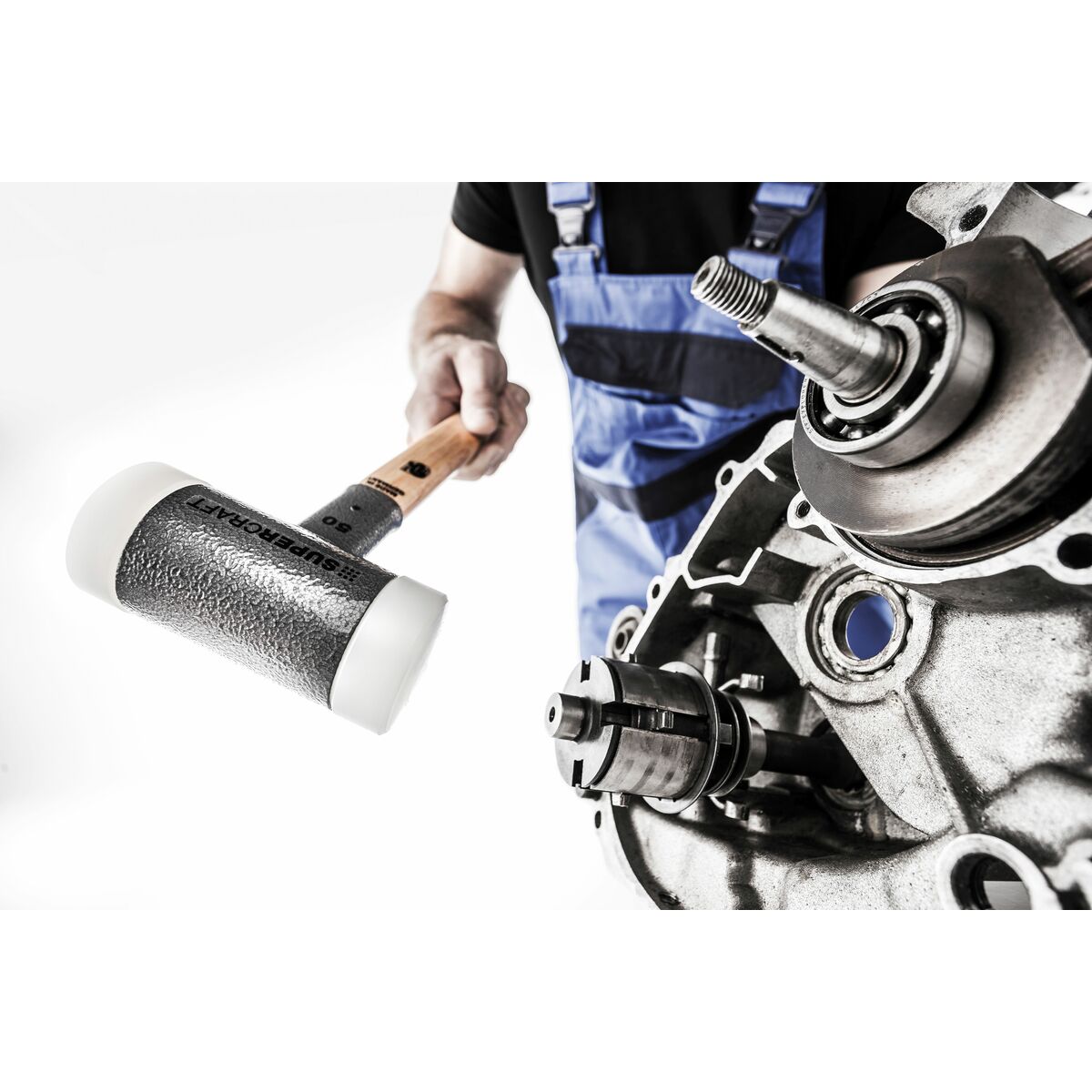 Maza de Goma Halder Supercraft 20 mm Anti rebote