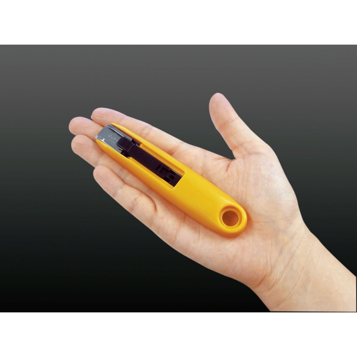 Cúter Olfa 12,5 X 0,4 MM Negro Acero Inoxidable Plástico De seguridad