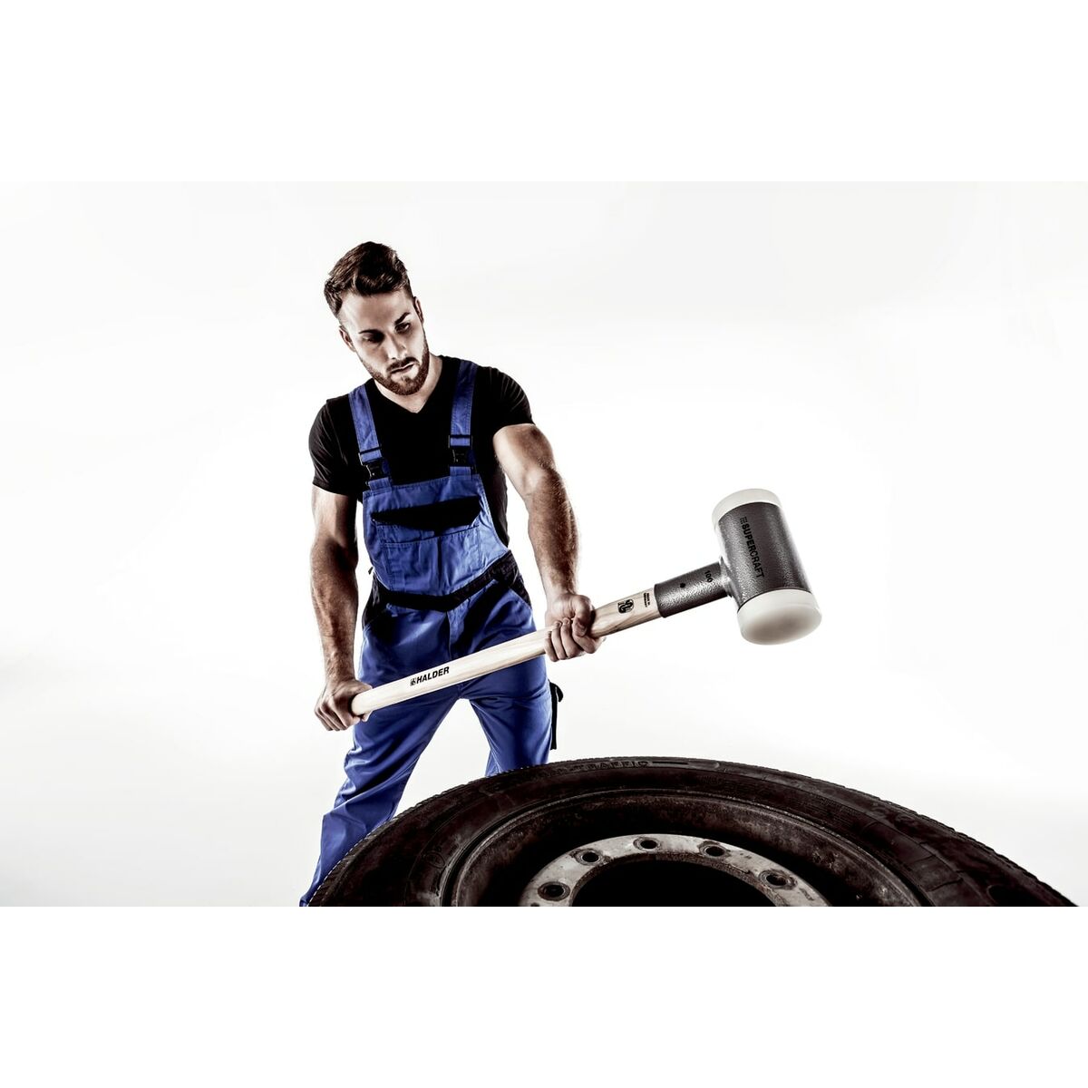 Maza de Goma Halder Supercraft Anti rebote