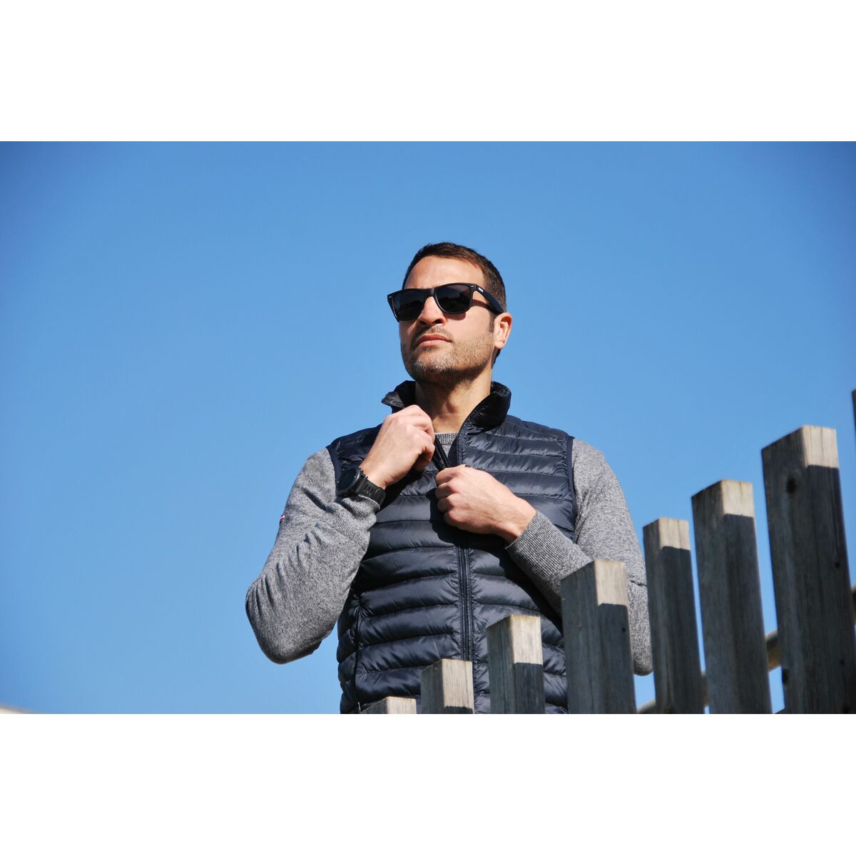 Gafas de Sol Unisex Eagle WAVE Negro Espejo