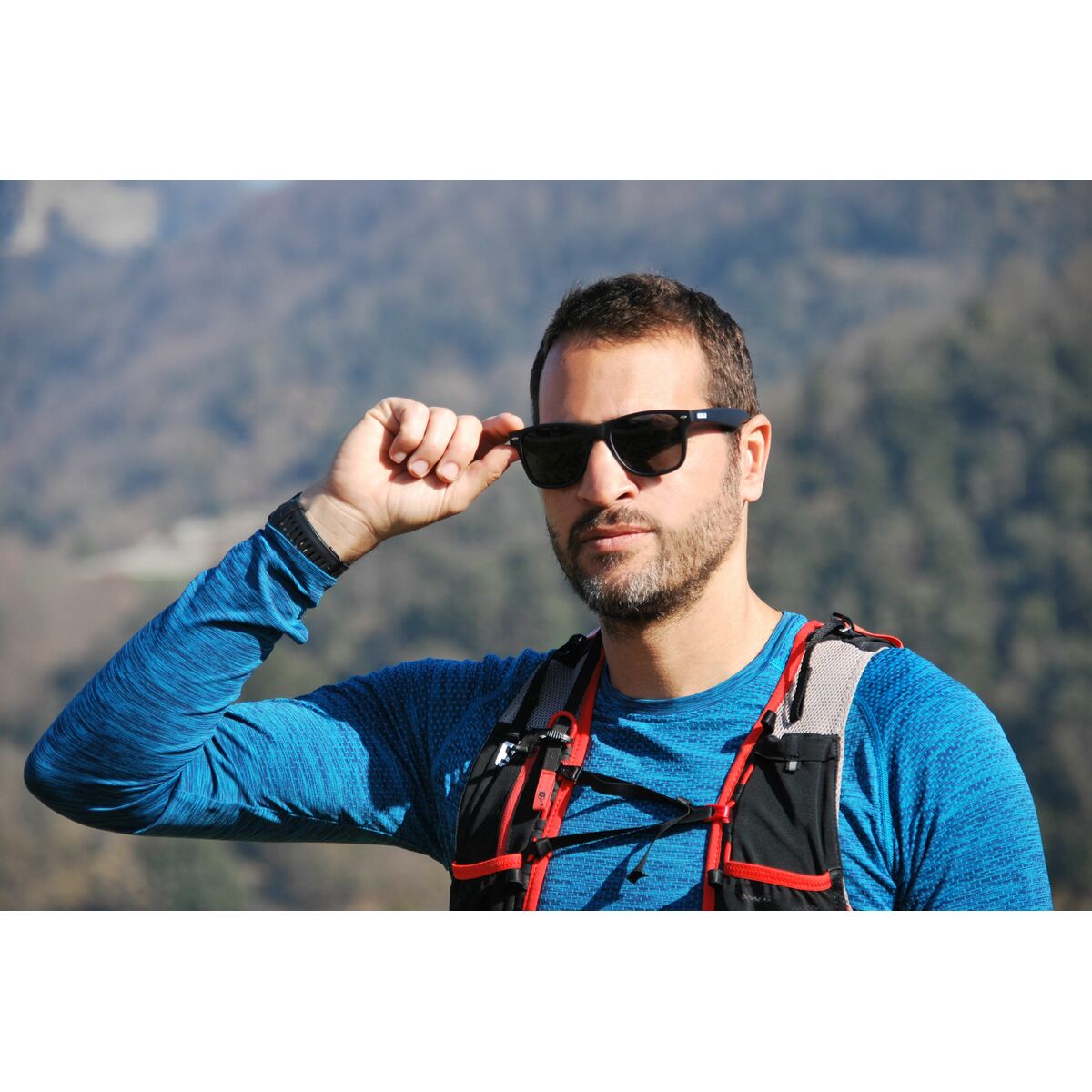 Gafas de Sol Unisex Eagle WAVE Negro Espejo